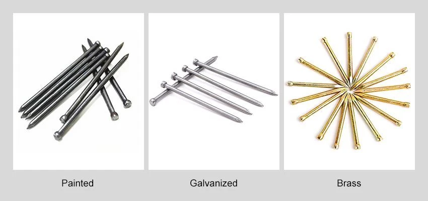 Carbon Steel Finishing Nails types