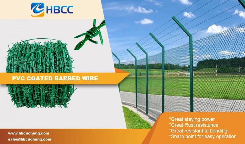 pvc coated barbed wire advantages