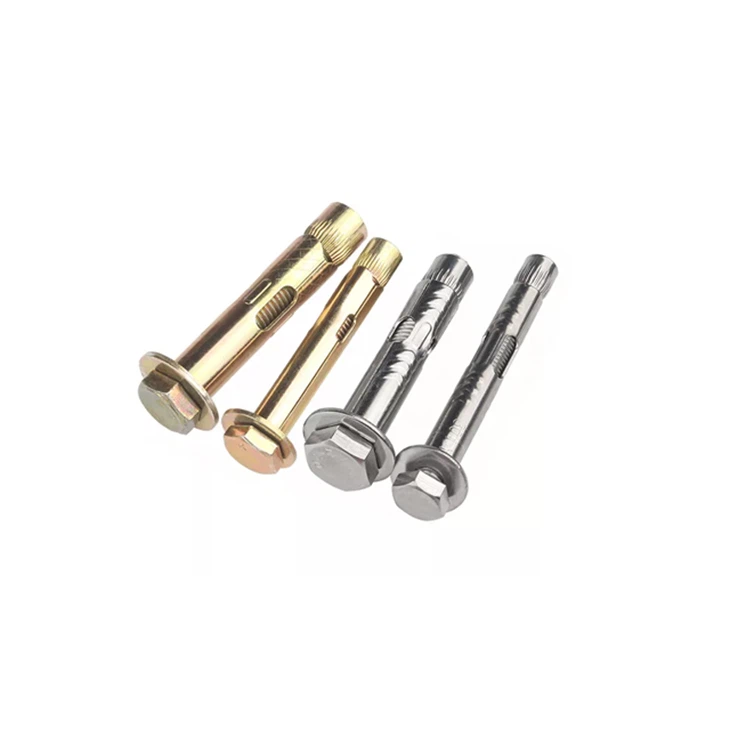 Kabòn Steel Hex Manch Anchor Konpayi fabrikasyon
