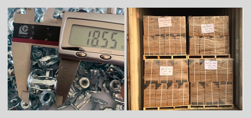galvanized jack rivet nuts inspection and package galvanized jack rivet nuts inspection and package
