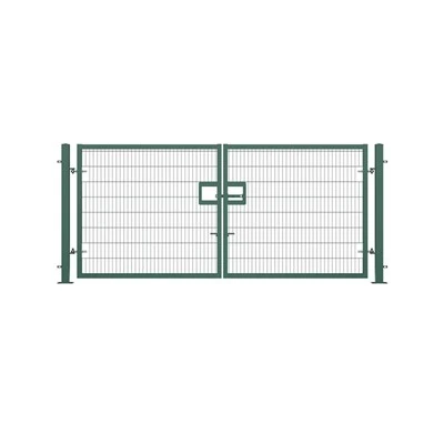Poud-kouvwi doub metal Gate Gates